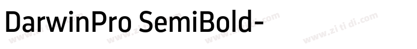 DarwinPro SemiBold字体转换 DarwinPro SemiBold字体转换